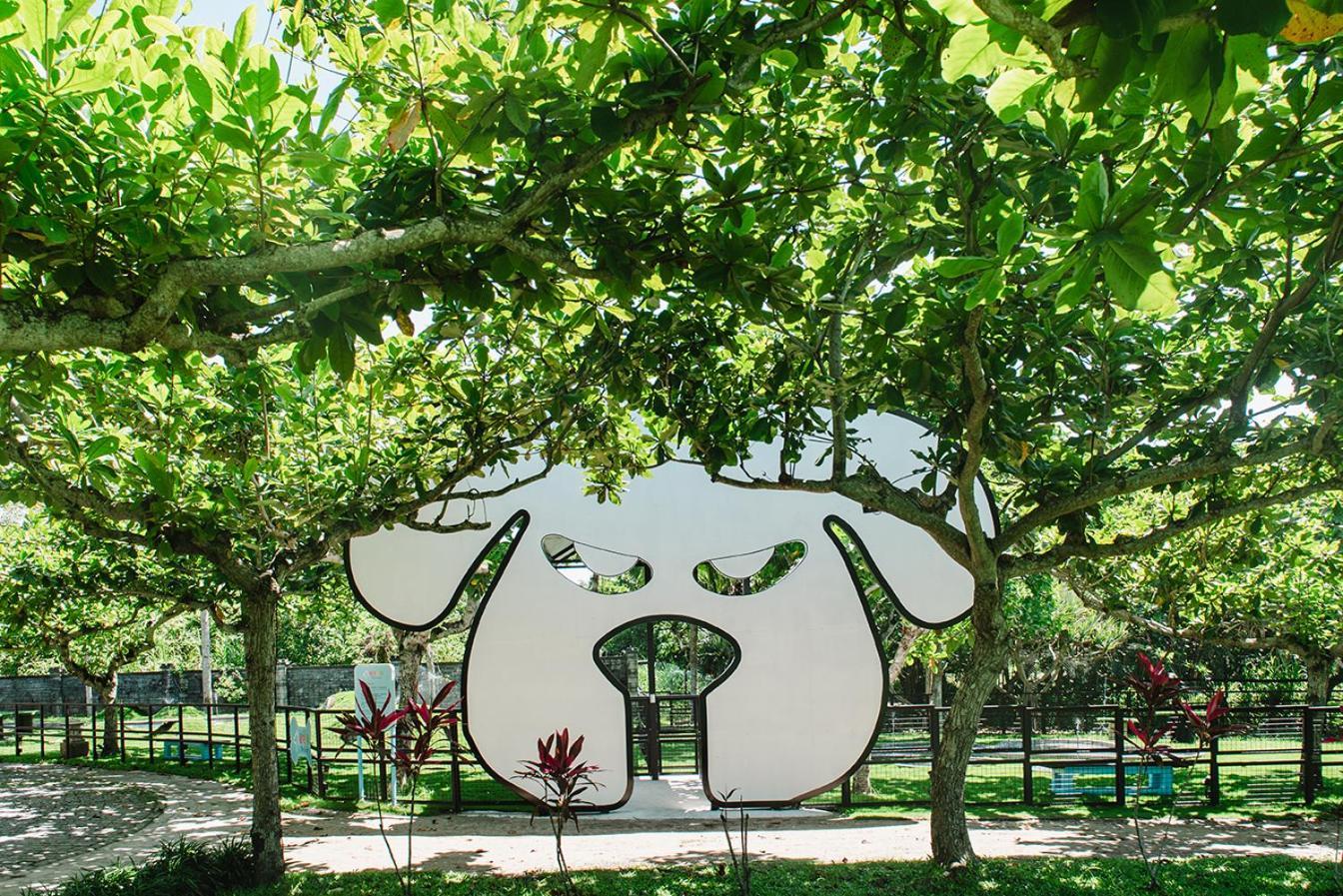 Promisedland Resort & Lagoon Shoufeng Exterior foto The park's logo