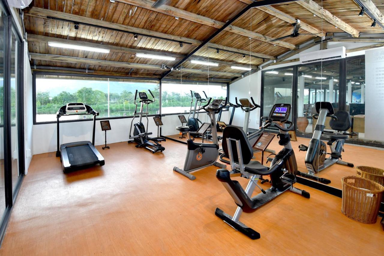 Promisedland Resort & Lagoon Shoufeng Exterior foto A gym at a hotel